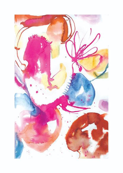 Fine Art Print FLORAL DANCE A4 - Image 2