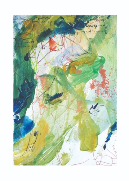 Fine Art Print GREEN POETRY A4 - Image 2