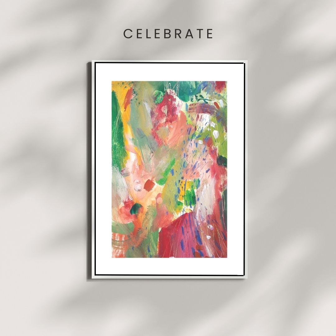 Fine Art Print CELEBRATE A4