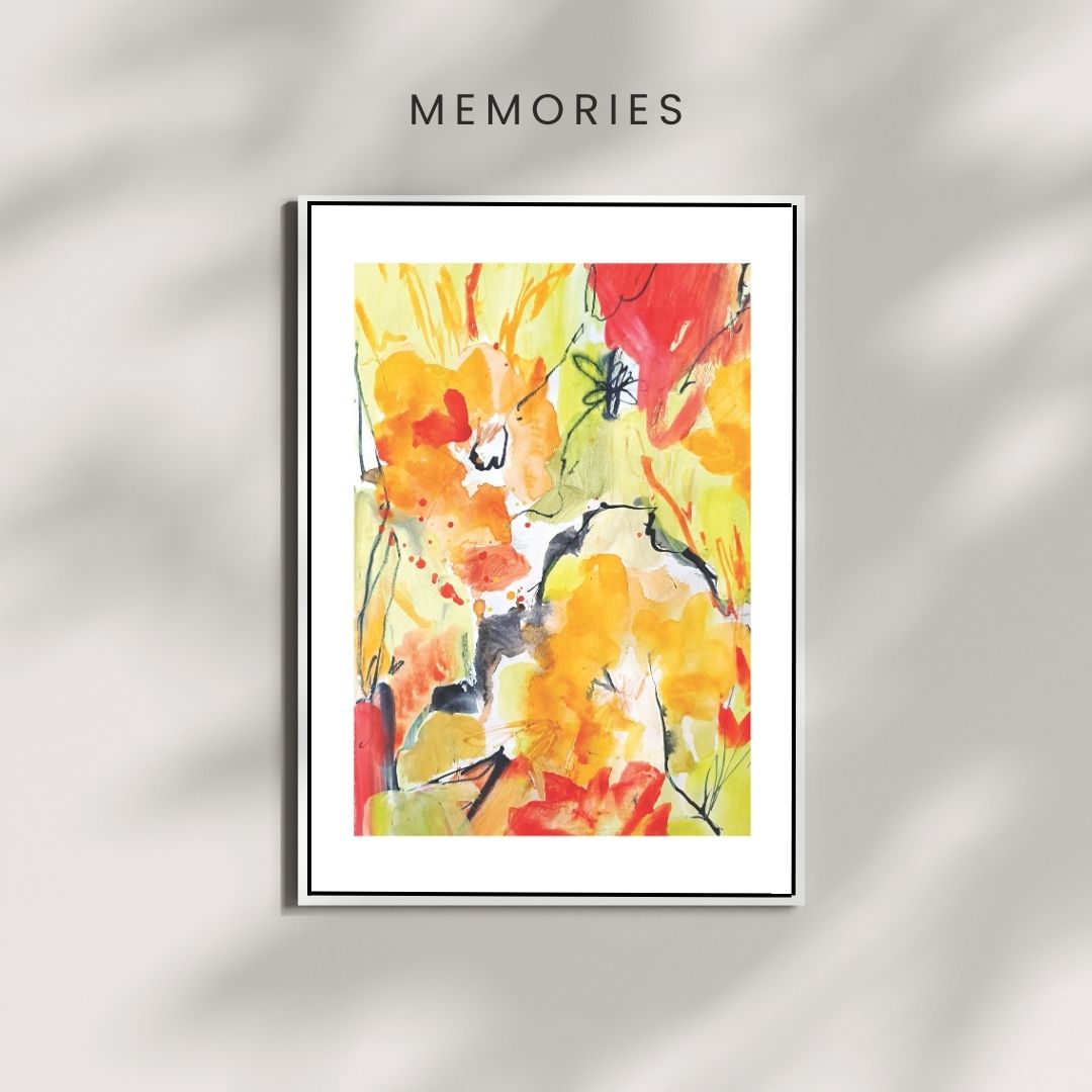 Fine Art Print MEMORIES A4